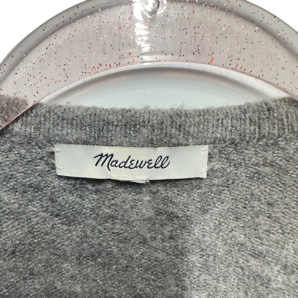 Madewell Thick Wool Knit Sweater Duster Cardigan Jacket - Picture 4 of 4